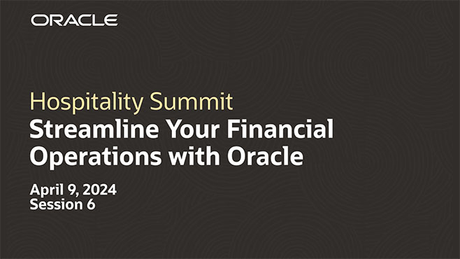 Streamline Your Financial Operations with Oracle