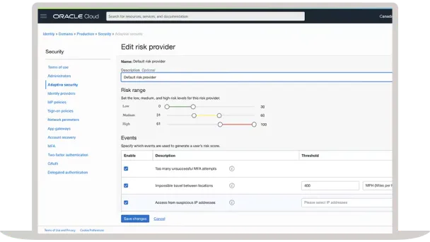 Edit risk provider image