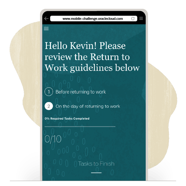 Complete onboarding tasks