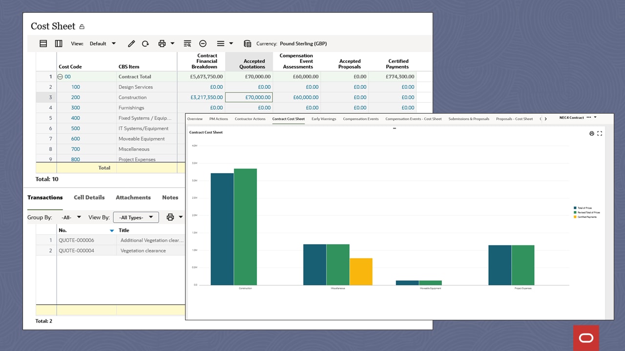 AWP based capital project delivery Primavera P6 schedule image