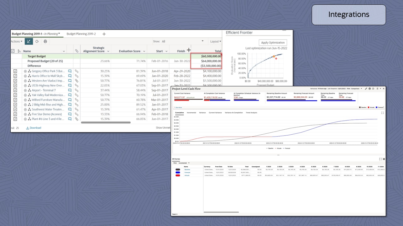資金計画とプロジェクト実行の統合（画像）