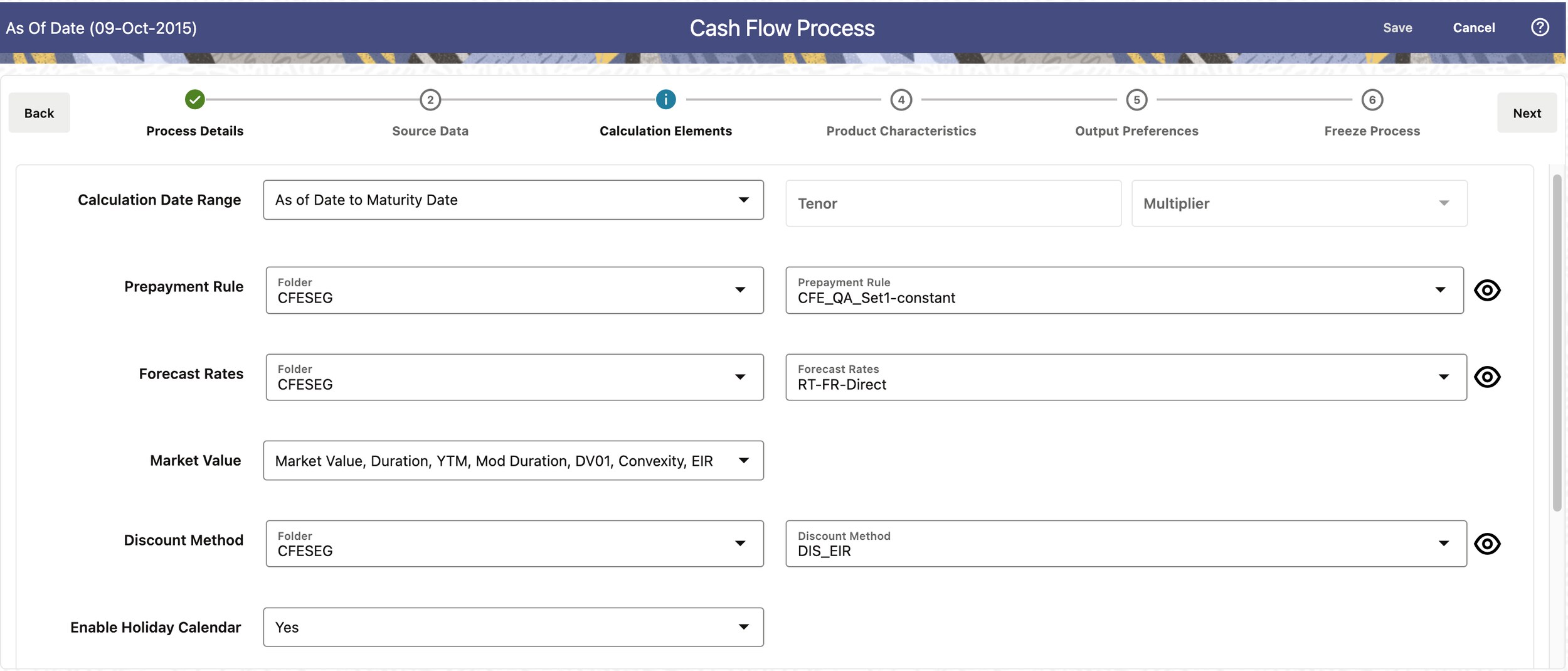 Moteur de flux de trésorerie