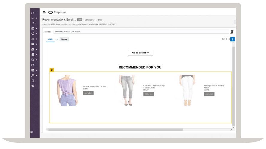 Eメールの推奨事項