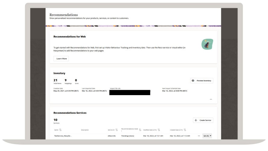 製品、サービス、またはコンテンツのパーソナライズされた推奨