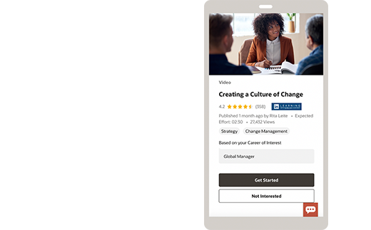 LinkedIn Learning Integration screenshot