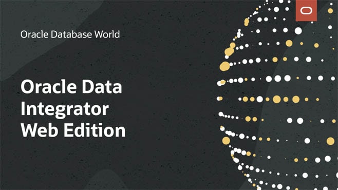 Introducing Oracle Data Integrator Web Edition