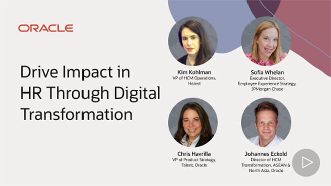 Drive Impact in HR through Digital Transformation