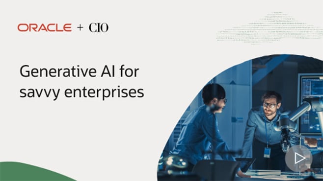 Generative AI for savvy enterprises