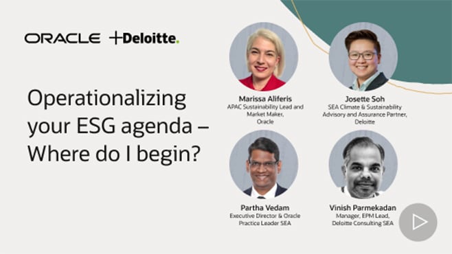 Operationalizing your ESG agenda: Where do I begin?