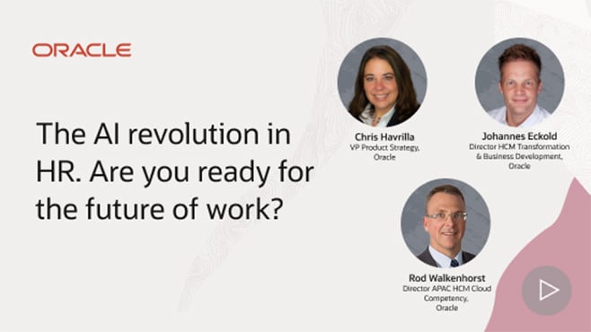 AI in Finance – The AI revolution in HR. Are you ready for the future of work?