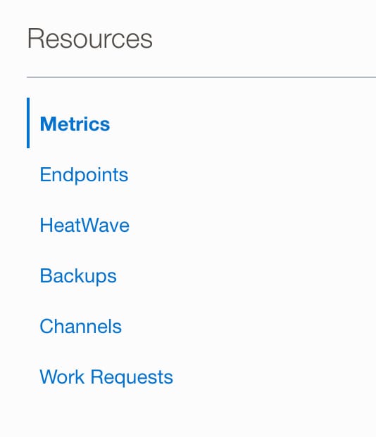 captura de pantalla del separador Recursos