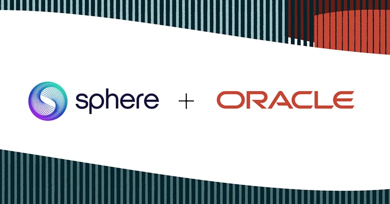 Sphere and Oracle logo image
