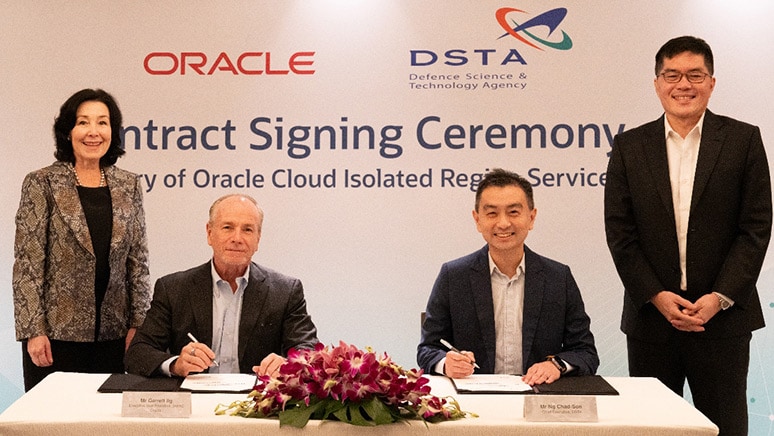 DSTA Selects Oracle Cloud Infrastructure for Ministry of Defence Singapore